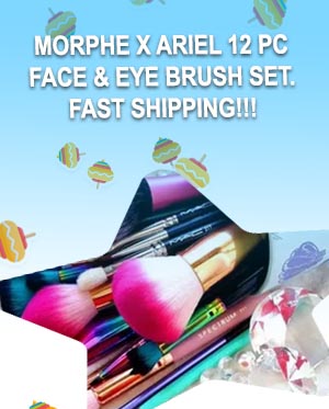 Ariel makeup brushes