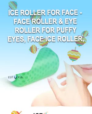 Cold face massage roller