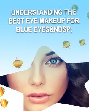 Eye makeup for blue eyes