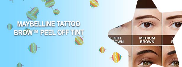 Eyebrow tattoo peel off maybelline