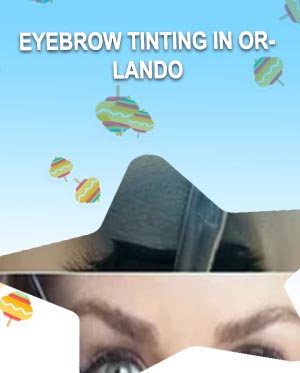 Eyebrow tinting and threading near me