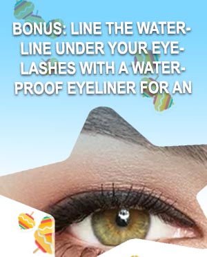 Eyeliner looks natural