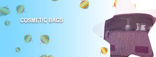 Foldable cosmetic bag