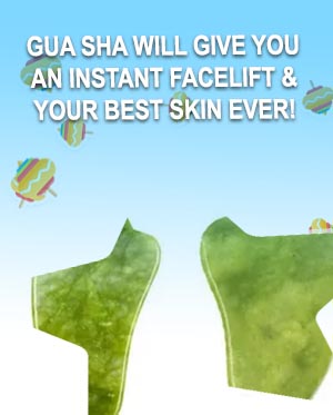 Gua sha stone chart