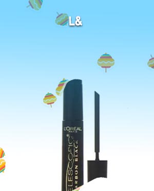 Loreal carbon black mascara
