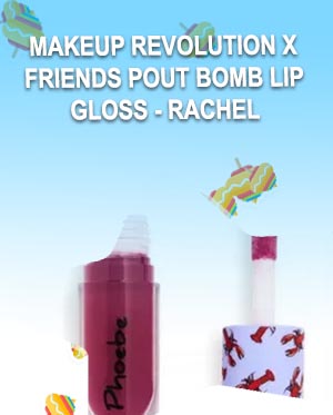 Makeup revolution x friends rachel lip gloss