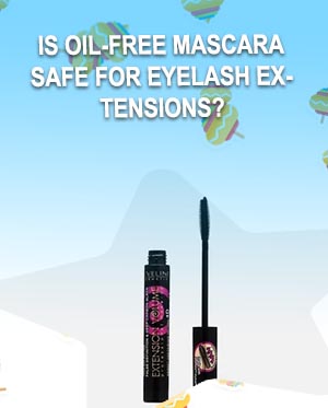 Mascara safe for eyelash extensions