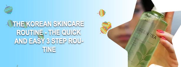 Simple korean skincare routine