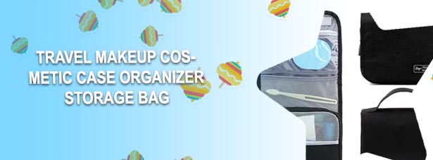 Travel cosmetic organizer