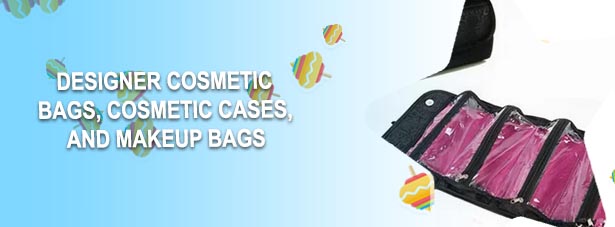 Zip up makeup bag