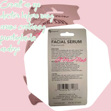 Ingredient in lash serum to avoid