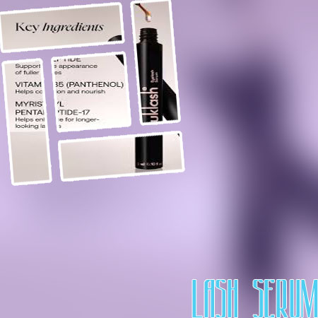 Ingredients in lash serum